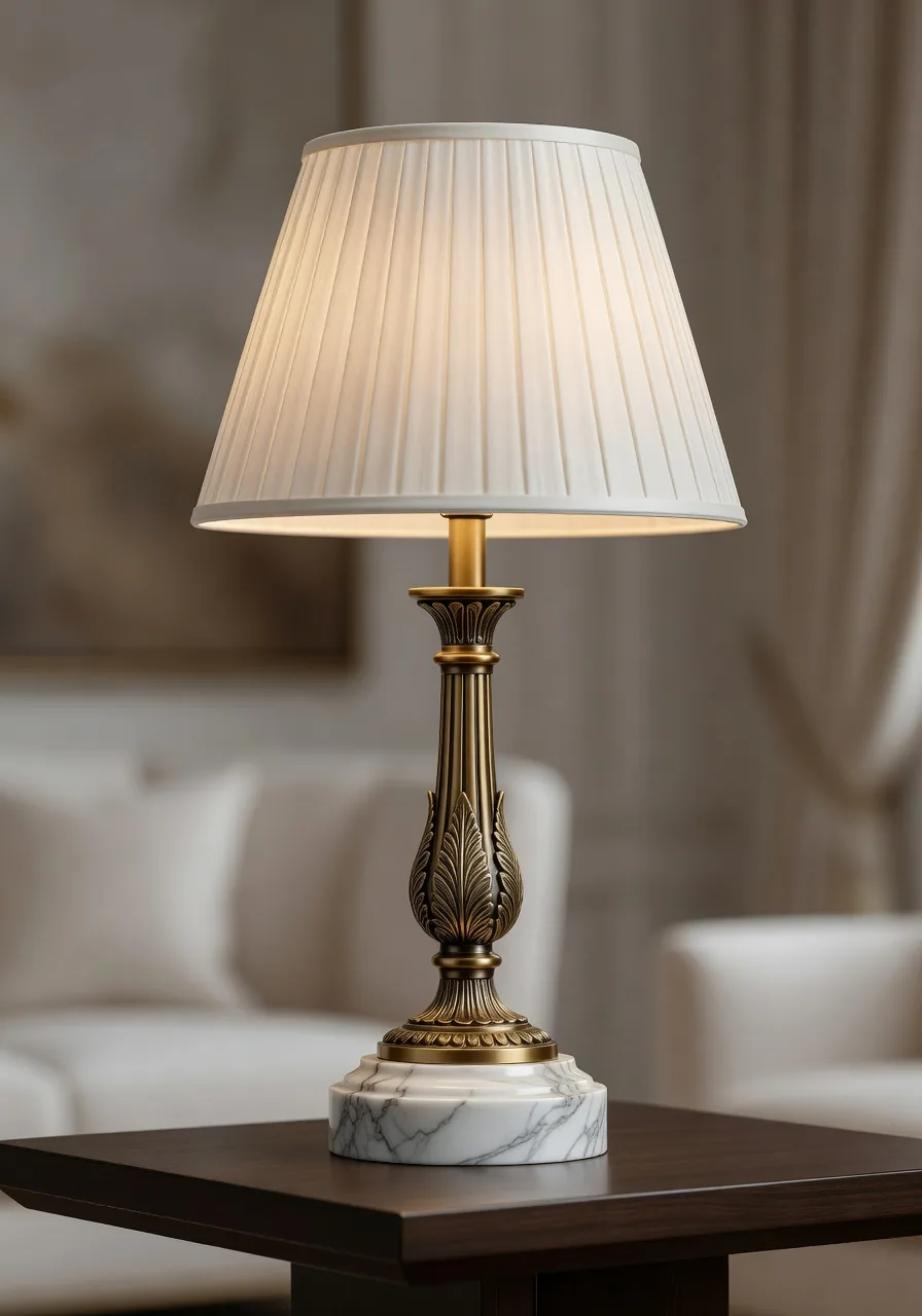 Brass Table Lamp
