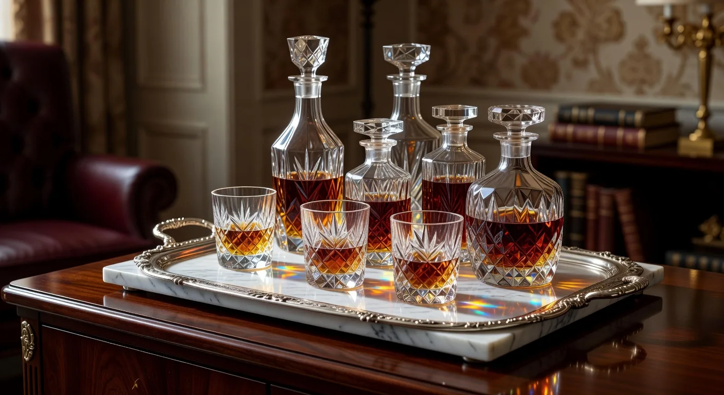 Crystal Decanter Set