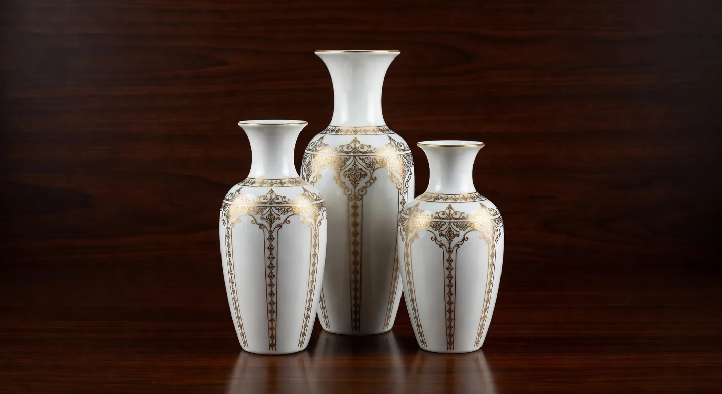 Porcelain Vase Set