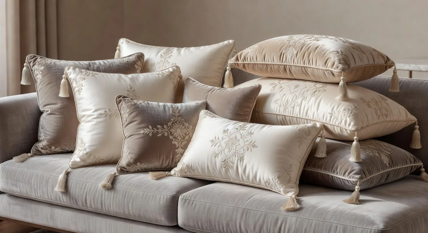 Silk Cushion Collection