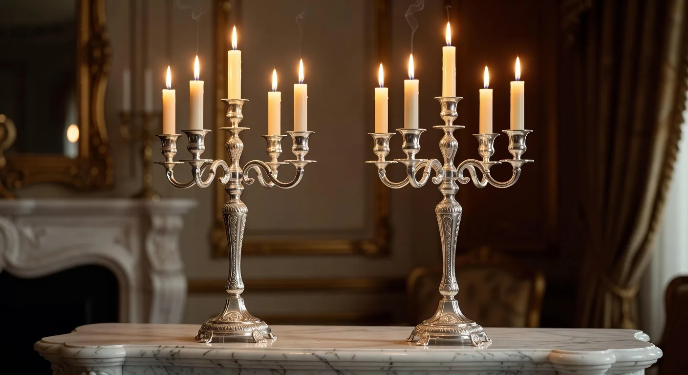 Silver Candelabra