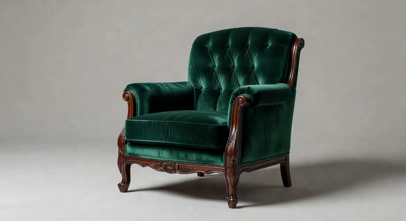 Velvet Armchair